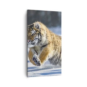 Bild auf Leinwand - Leinwandbild - Gott der sibirischen Taiga - 45x80 cm