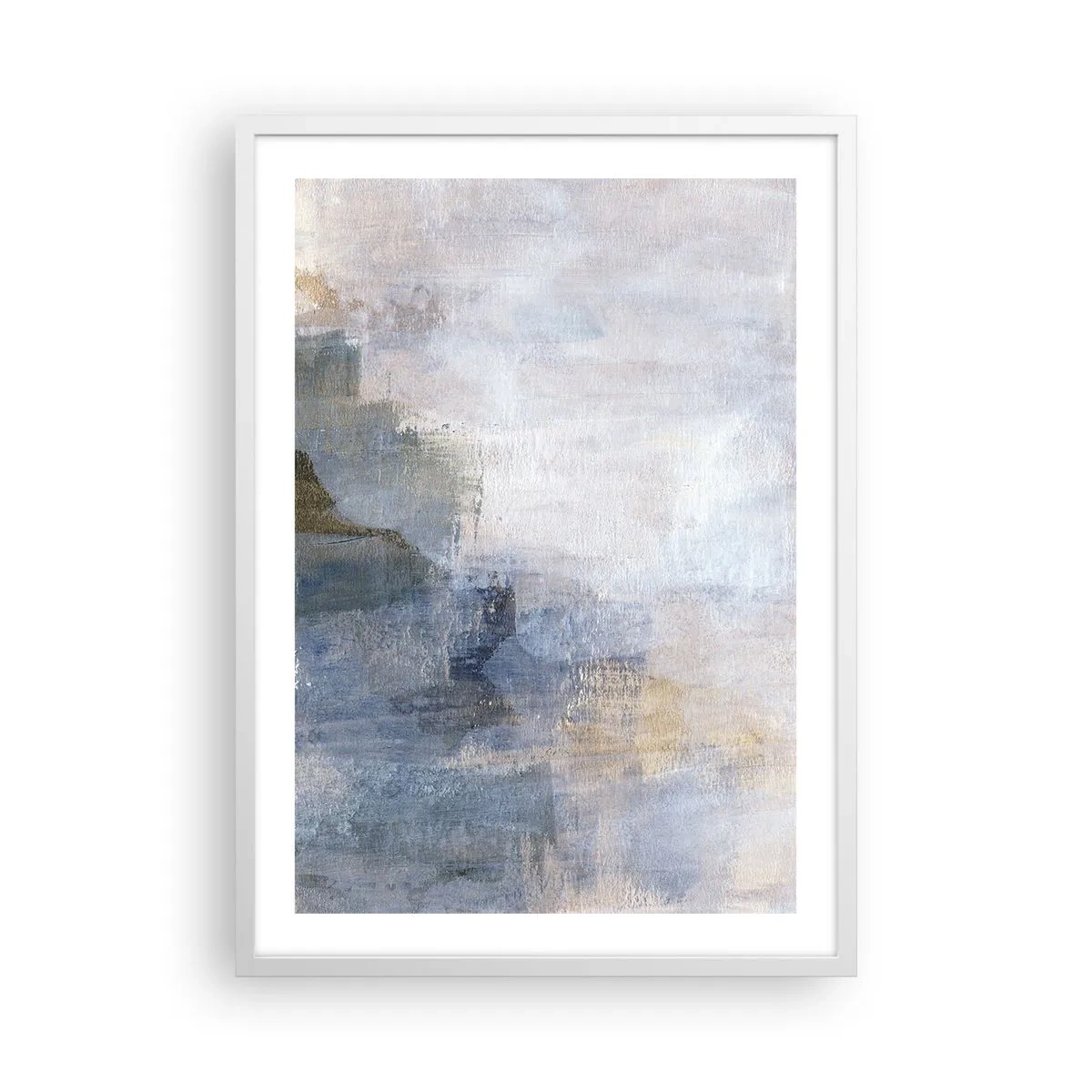 Poster in einem weißen Rahmen - Farbtöne und Akkorde - 50x70 cm