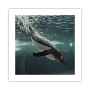 Poster - Willkommen in meiner Welt - 40x40 cm