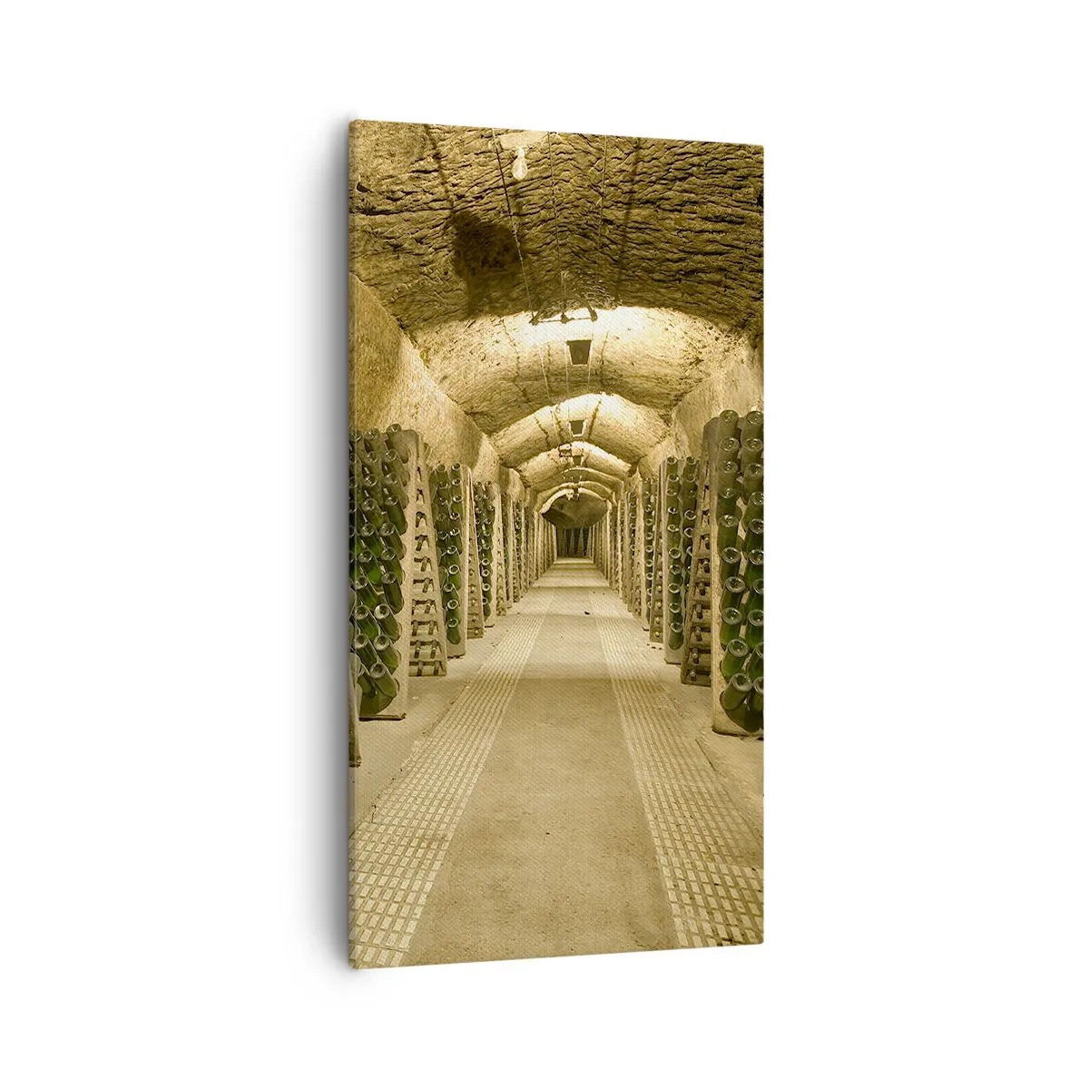 Bild auf Leinwand - Leinwandbild - Die Geburt des Geschmacks - 55x100 cm