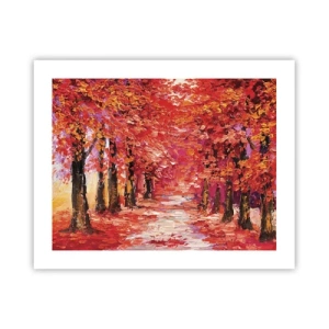 Poster - Herbstlicher Eindruck - 50x40 cm