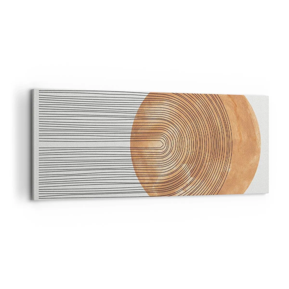 Bild auf Leinwand - Leinwandbild - SonnenKomposition - 100x40 cm