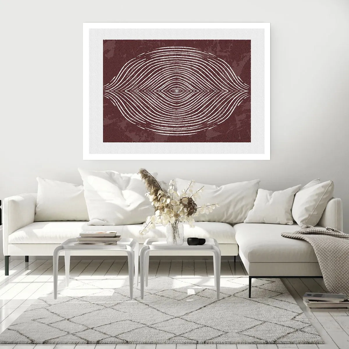 Poster - Der Raum spricht - 70x50 cm