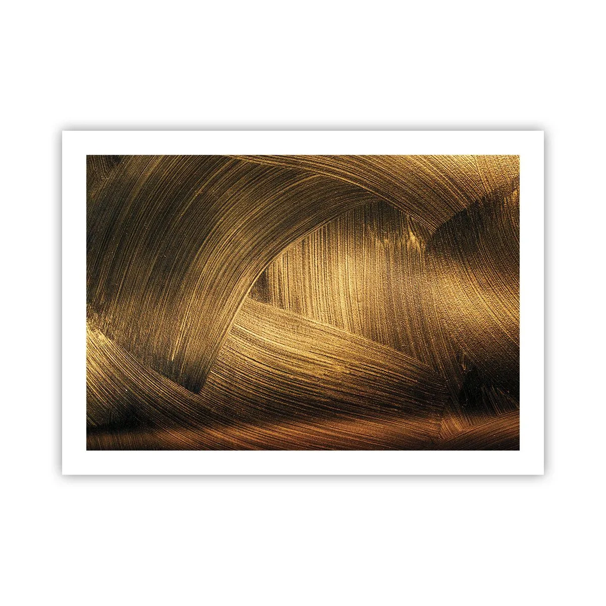 Poster - In einem goldenen Labyrinth - 70x50 cm