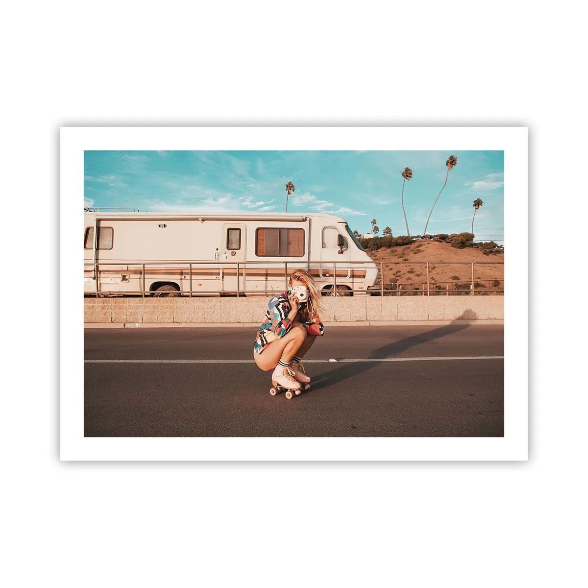 Poster - Lächel bitte! - 70x50 cm