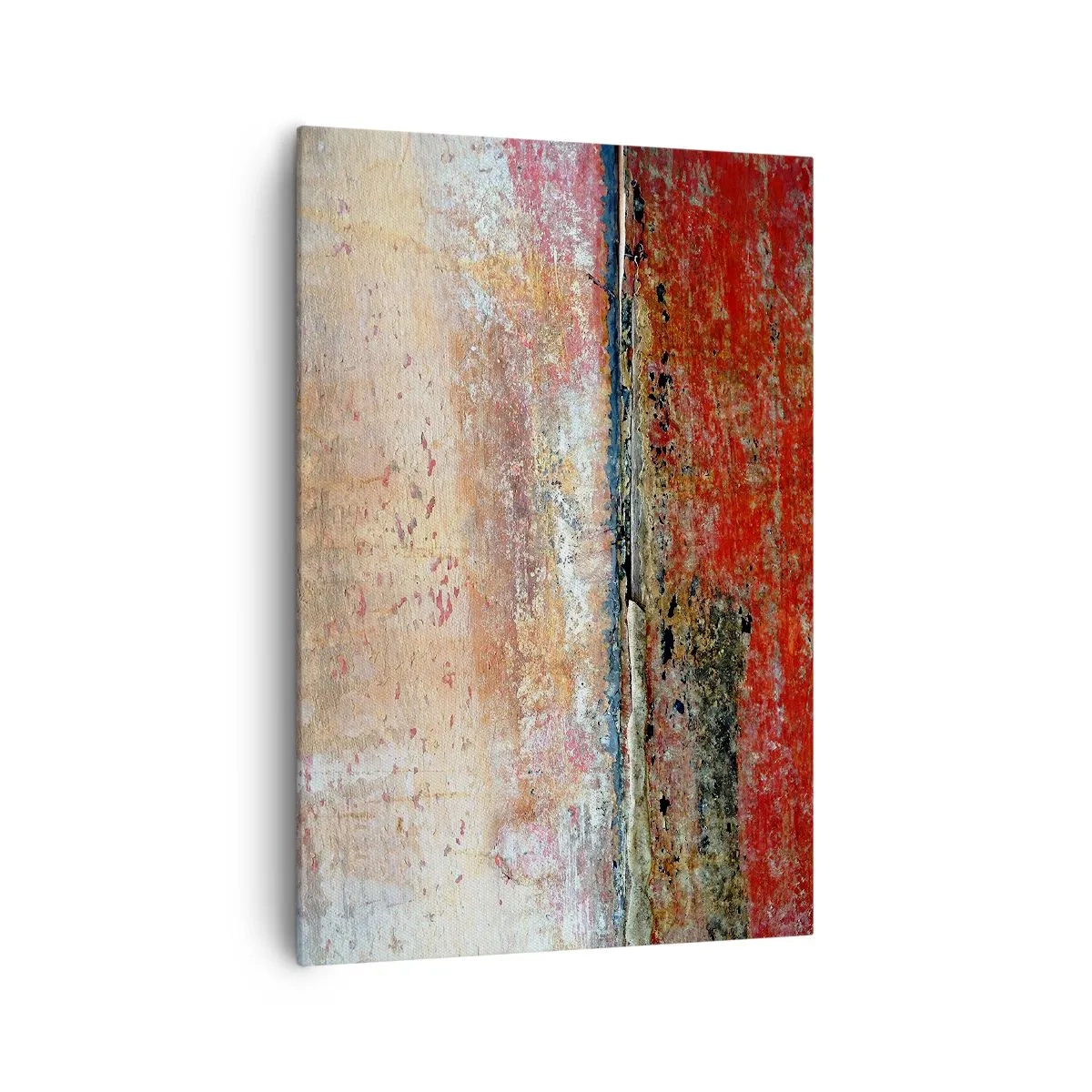 Bild auf Leinwand - Leinwandbild - Eine abstrakte Komposition, inspiriert vom Meer und der Natur. - 70x100cm - Vielleicht liegt es am Meer - Moderne Wanddekoration für Wohnzimmer und Schlafzimmer ARTTOR