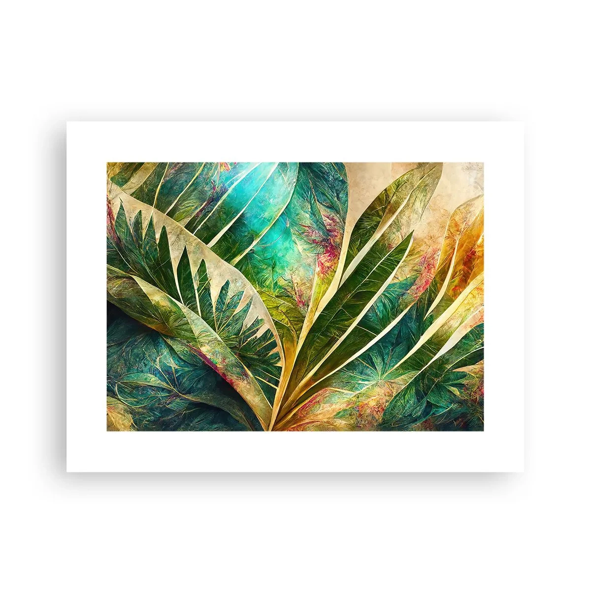 Poster - Farben der Tropen - 40x30 cm