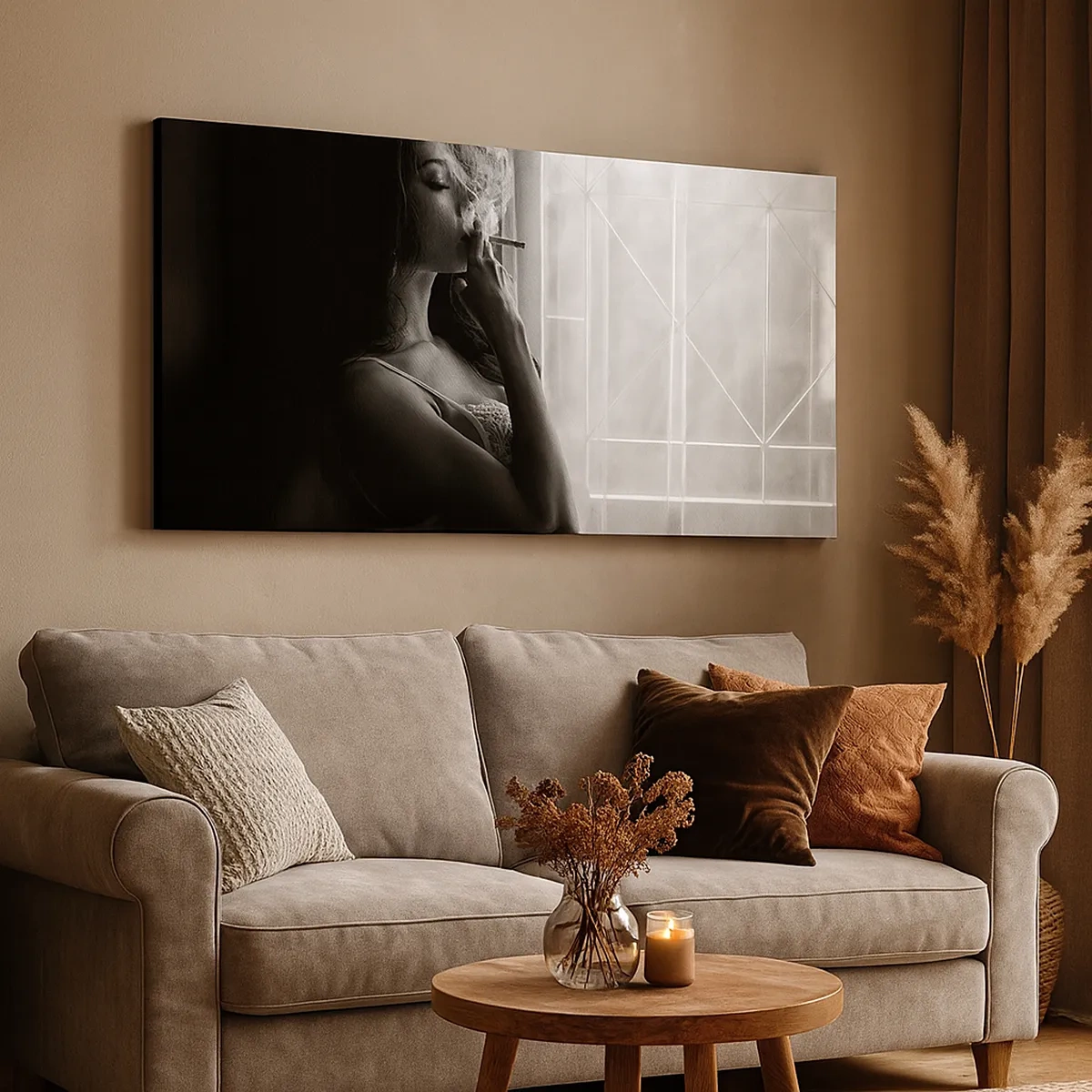 Bild auf Leinwand - Leinwandbild - Sinnlicher Moment - 30x30 cm