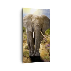 Bild auf Leinwand - Leinwandbild - So sah Eden aus - 55x100 cm