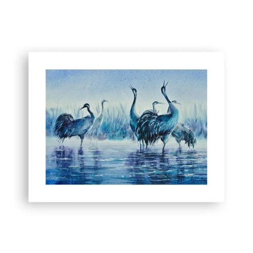 Poster - Morgentliches Treffen - 40x30 cm