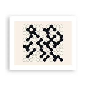 Poster - Chinesisches Spiel – Variation - 50x40 cm