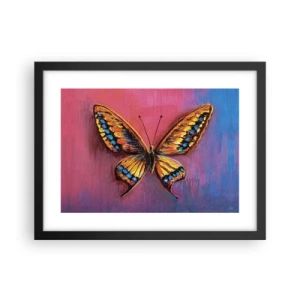 Poster in einem schwarzem Rahmen - Ein Juwel der Natur - 40x30 cm