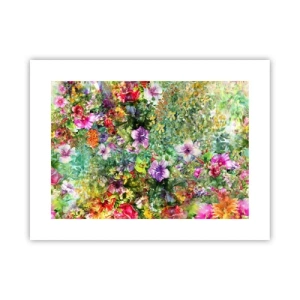 Poster - In Blumen für das Verderben - 40x30 cm