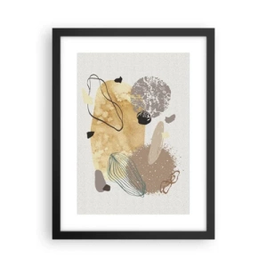 Poster in einem schwarzem Rahmen - Angewandte Plumkologie - 30x40 cm
