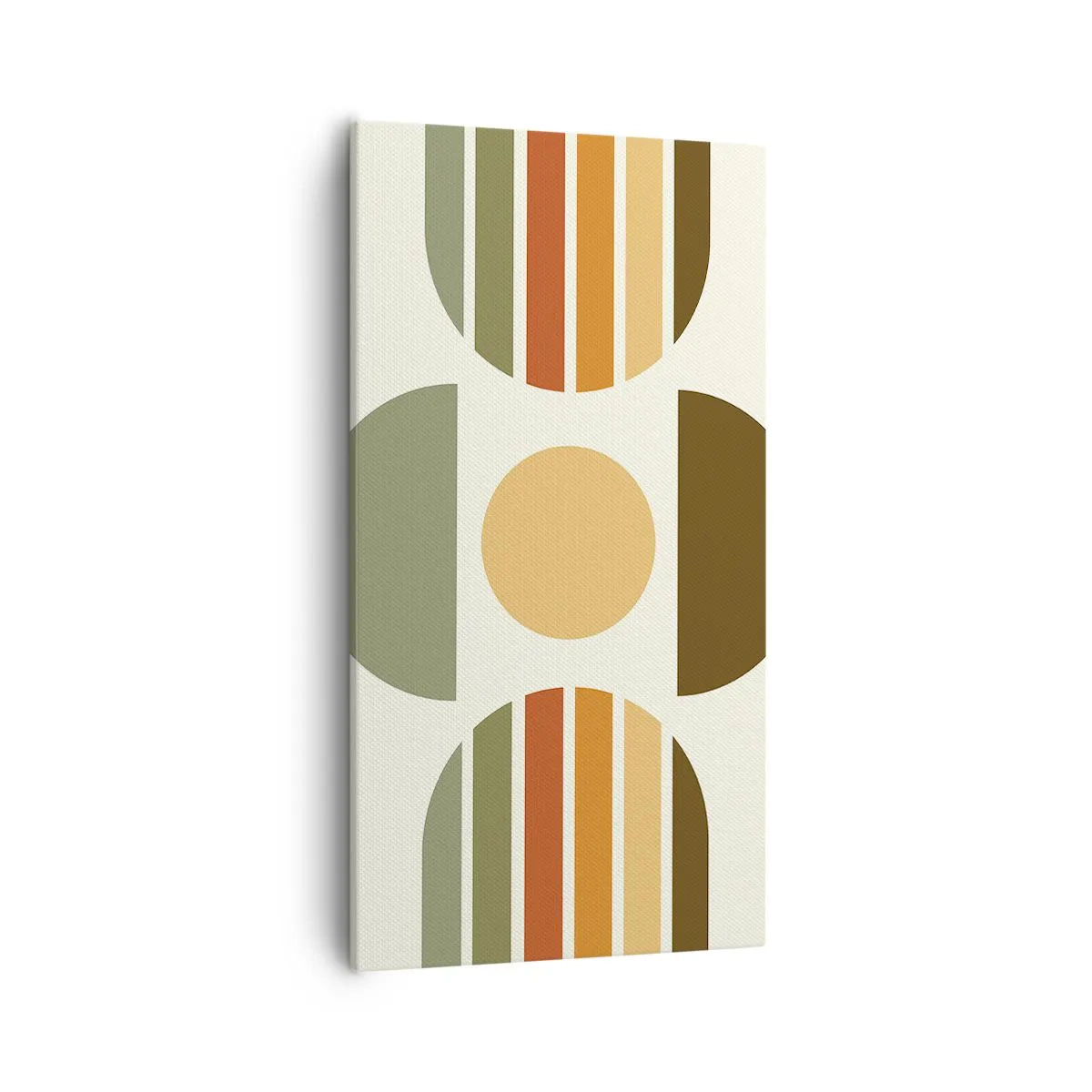 Bild auf Leinwand - Leinwandbild - In Erdtönen - 55x100 cm