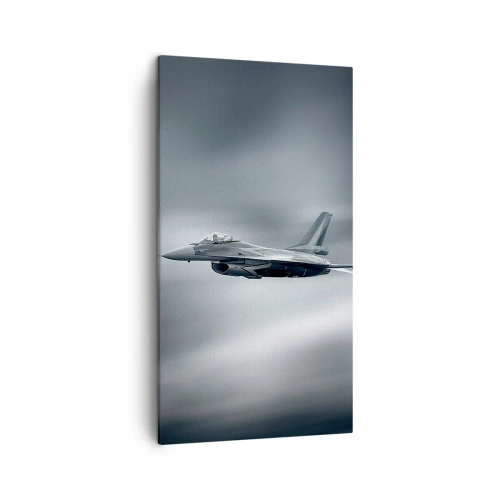 Bild auf Leinwand - Leinwandbild - Wirst du herausfordern? - 45x80 cm