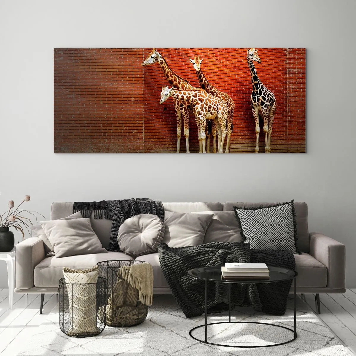 Glasbild - Bild auf glas - Sehen Sie Akazien? - 90x30 cm