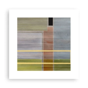 Poster - Einfach und ruhig - 30x30 cm