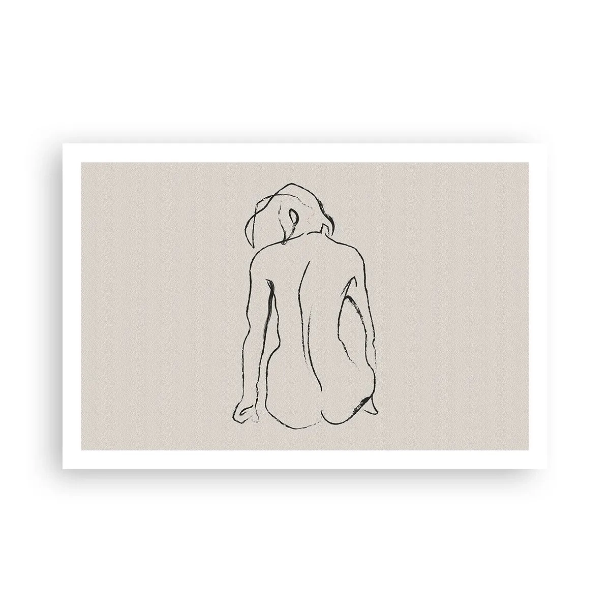 Poster - Mädchenakt - 91x61 cm