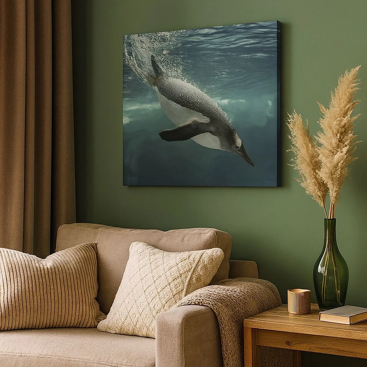 Bild auf Leinwand - Leinwandbild - Ohne Ende - 30x30 cm