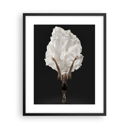 Poster in einem schwarzem Rahmen - Ungewöhnlicher Gürtel - 40x50 cm
