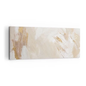 Bild auf Leinwand - Leinwandbild - Pastellkomposition - 100x40 cm