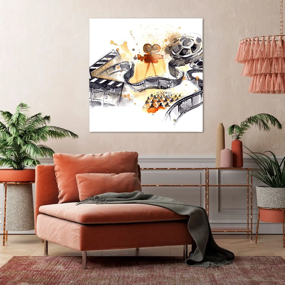 Bild auf Leinwand - Leinwandbild - Im Land der Träume - 50x50 cm