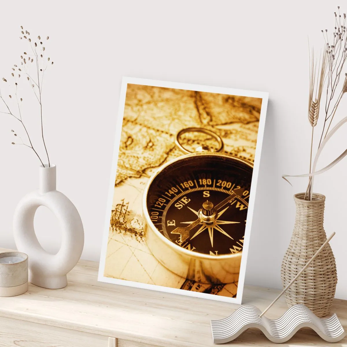 Poster - Ost oder West? - 40x50 cm