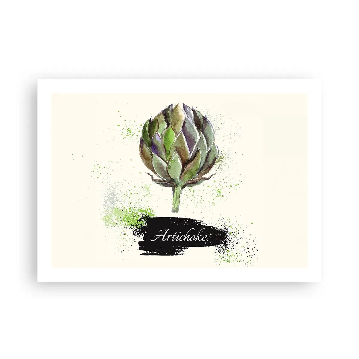 Poster - Eviva-Gemüse! - 70x50 cm