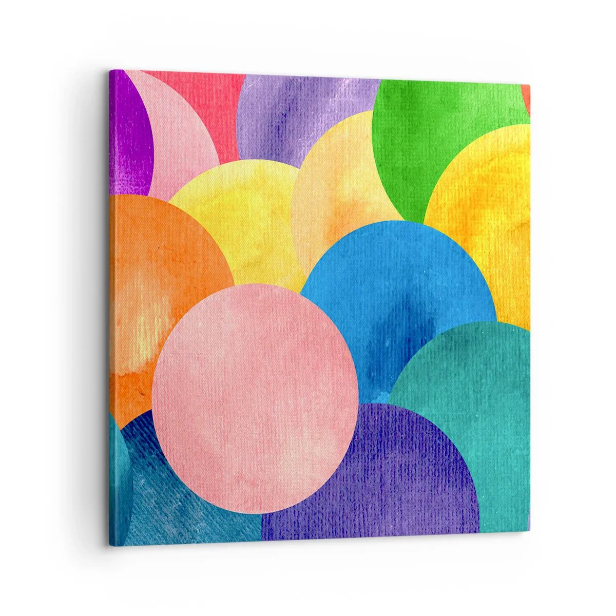 Bild auf Leinwand - Leinwandbild - Die ursprüngliche Fülle des Lebens - 60x60 cm