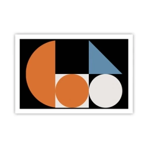 Poster - Bebilderte Anordnung - 91x61 cm