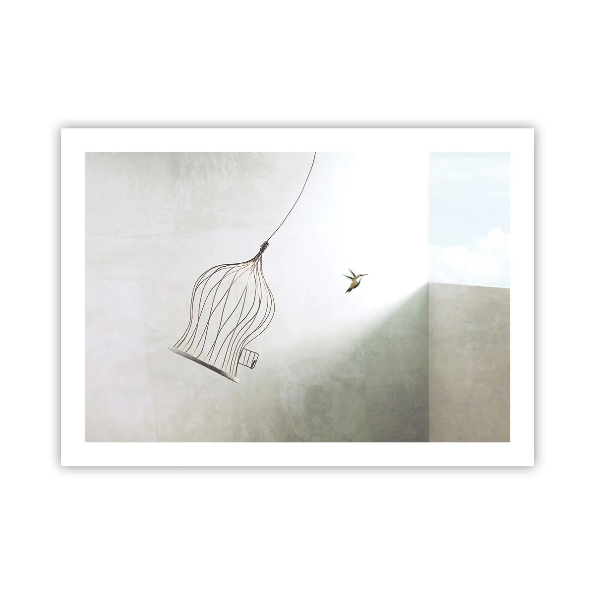Poster - In seinem Element - 70x50 cm