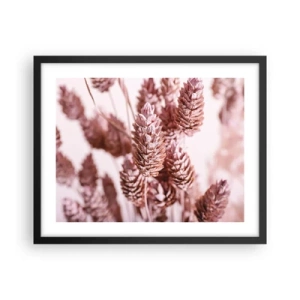 Poster in einem schwarzem Rahmen - Scheinbar unauffällig - 50x40 cm