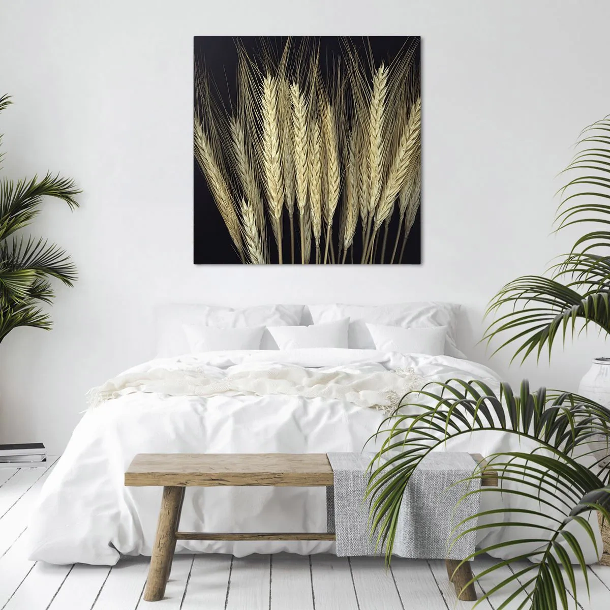 Bild auf Leinwand - Leinwandbild - Rustikale Magie - 70x70 cm