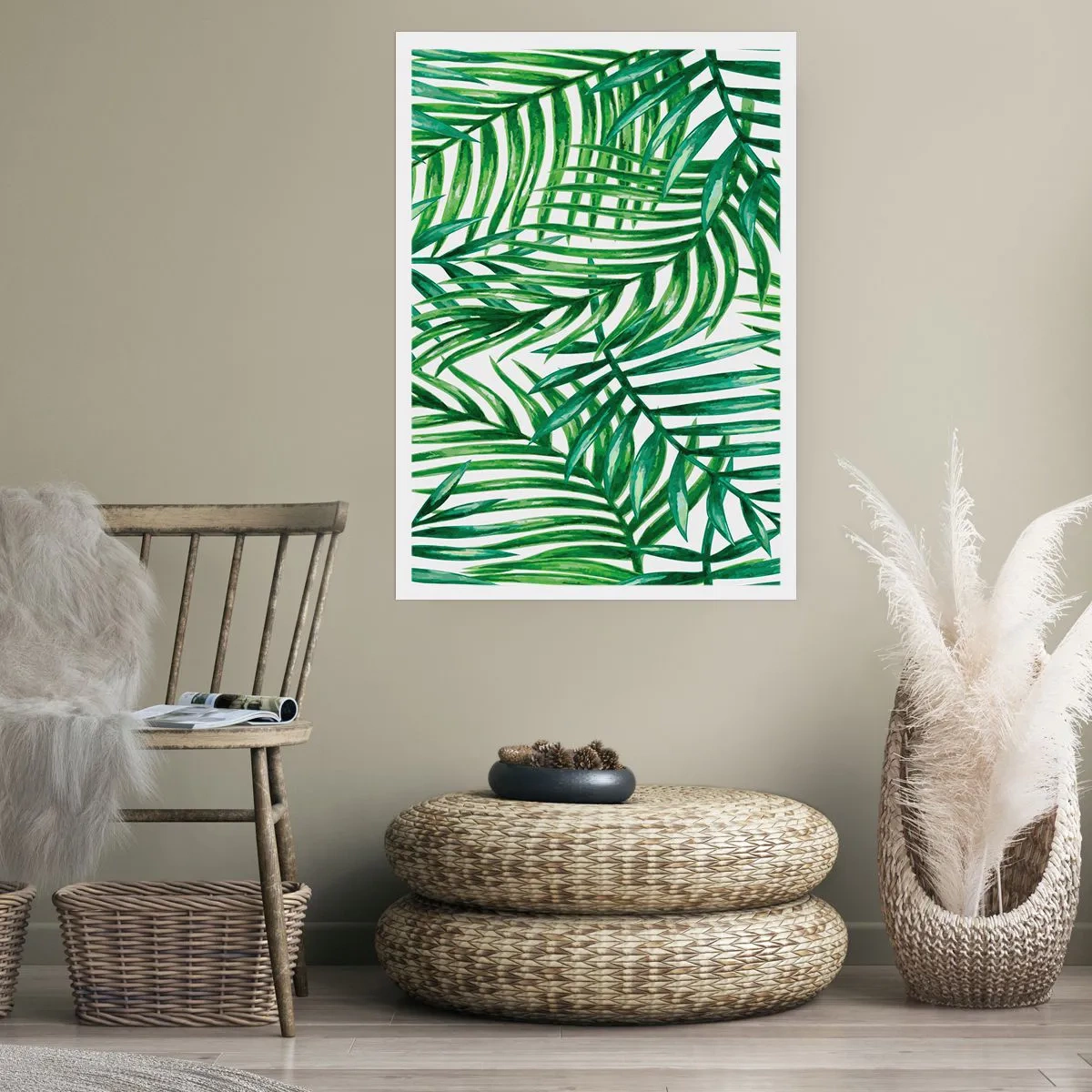 Poster - Unter dem grünen Baldachin - 70x100 cm