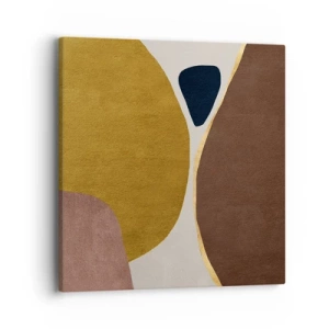 Bild auf Leinwand - Leinwandbild - Abstraktion – ein Ort im Raum - 40x40 cm