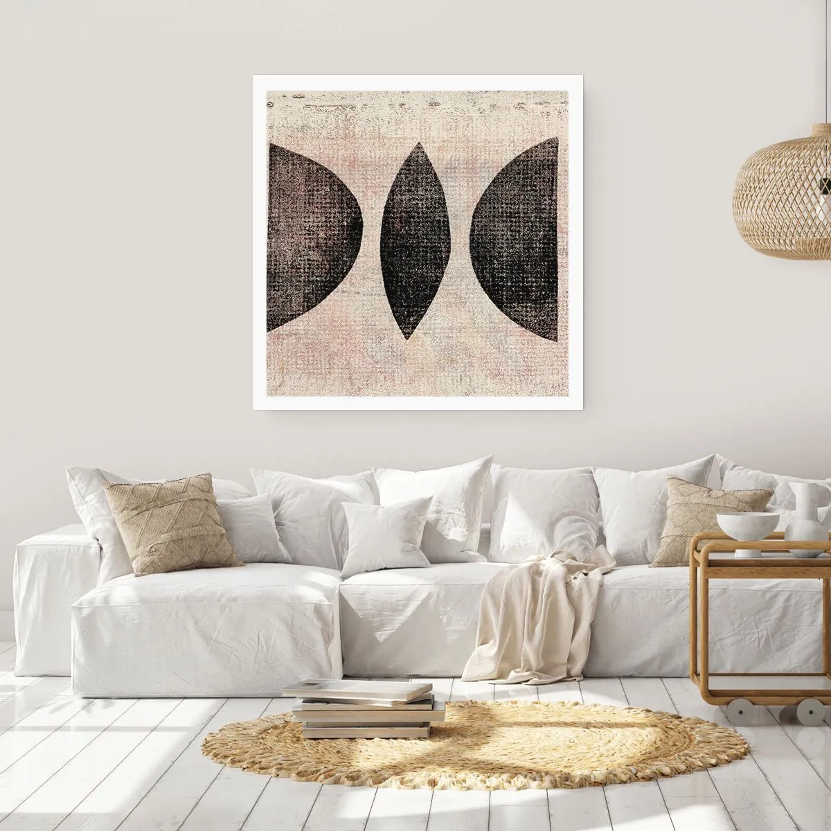 Poster - Ethnische Abstraktion - 40x40 cm