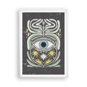 Poster in einem weißen Rahmen - Stammesrituale - 70x100 cm