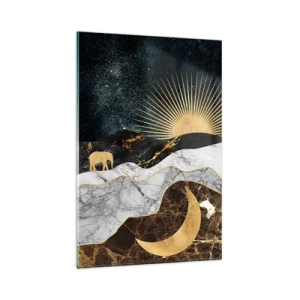 Glasbild - Bild auf glas - Ewige Gesetze - 80x120 cm