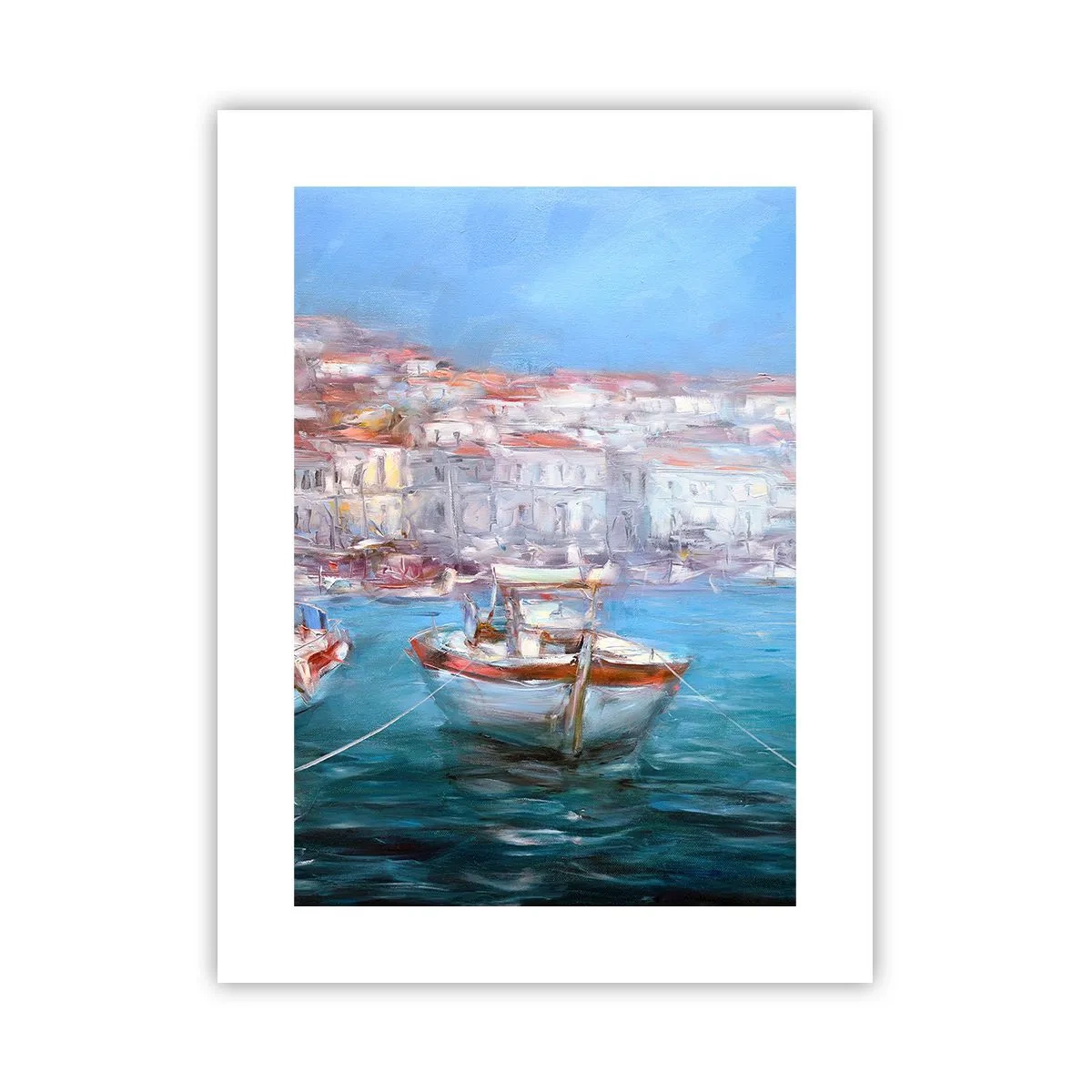 Poster - Italienische Bucht - 30x40 cm