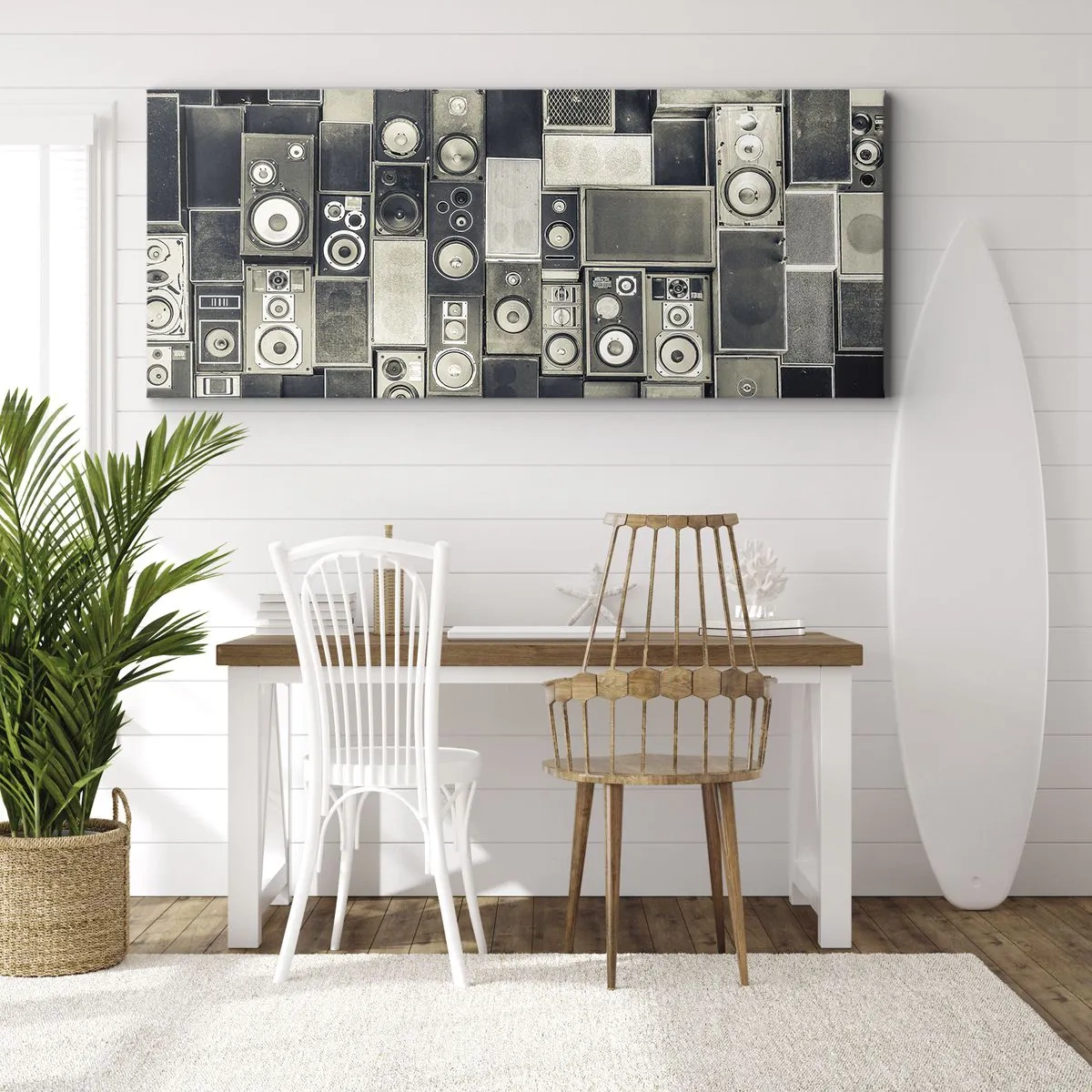 Bild auf Leinwand - Leinwandbild - Und es ist alles in Ordnung - 100x40 cm