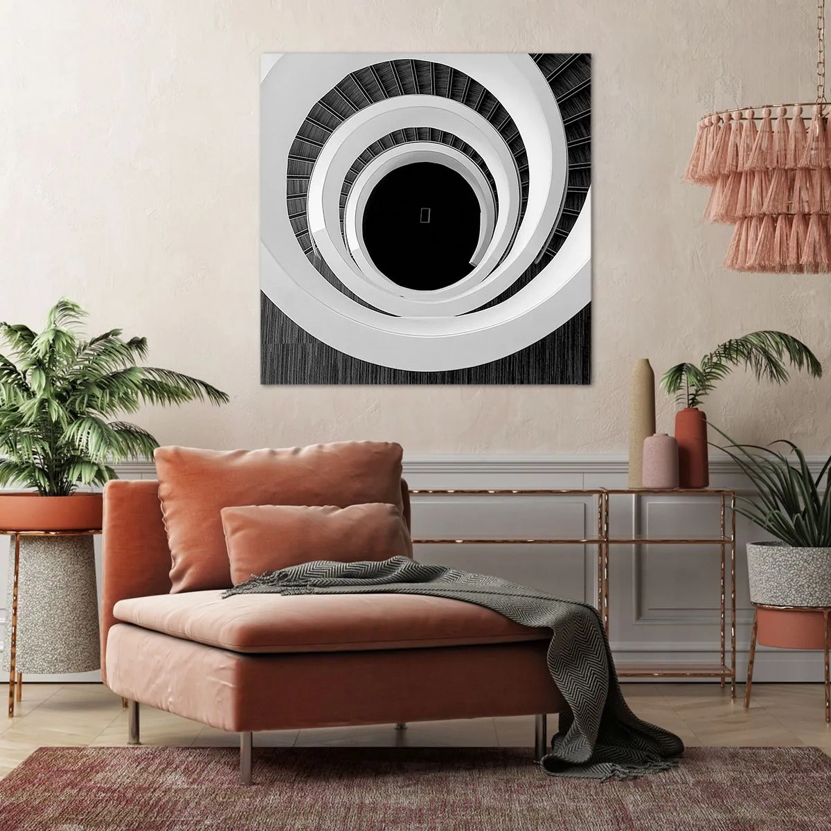 Bild auf Leinwand - Leinwandbild - Zum Kern der Sache - 30x30 cm