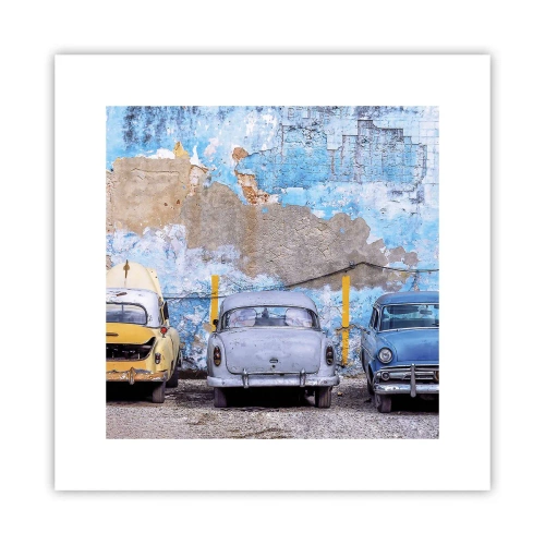 Poster - Treffen der Veteranen - 30x30 cm