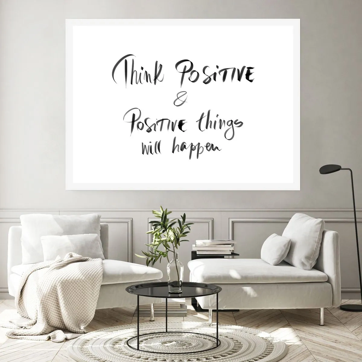 Poster - Wie soll man leben? - 91x61 cm