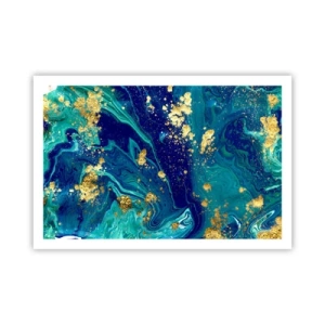 Poster - Die Blütenblätter der Sonne - 91x61 cm