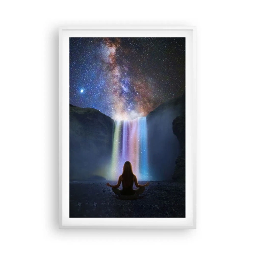 Poster in einem weißen Rahmen - Absolute Harmonie - 61x91 cm