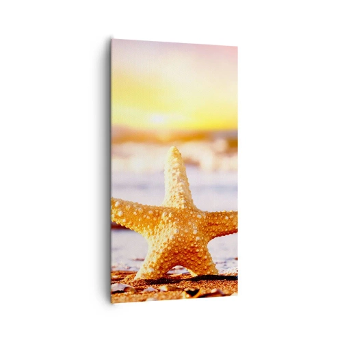 Bild auf Leinwand - Leinwandbild - Meer Geschenk - 65x120 cm