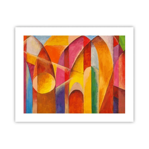 Poster - Kathedrale der Sonne - 50x40 cm
