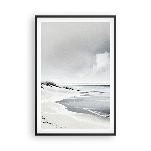Poster in einem schwarzem Rahmen - Für immer zusammen - 61x91 cm