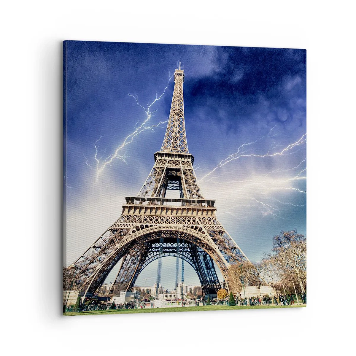 Bild auf Leinwand - Leinwandbild - Herrscherin der Stürme - 50x50 cm